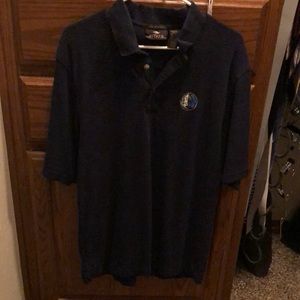 Unisex Navy Blue Dallas Mavericks Polo